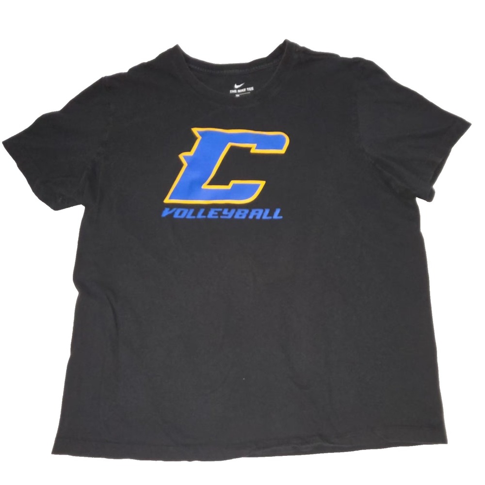 Nike Tee Volleyball T-Shirt Men's XL Black Graphic Logo